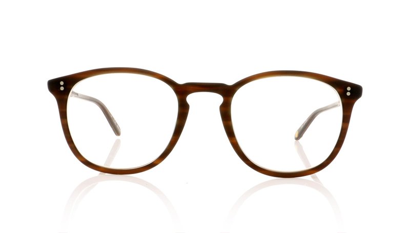 Garrett Leight Kinney 1007 Matte Brandy Tortoise MBT Glasses - 49mm | 49