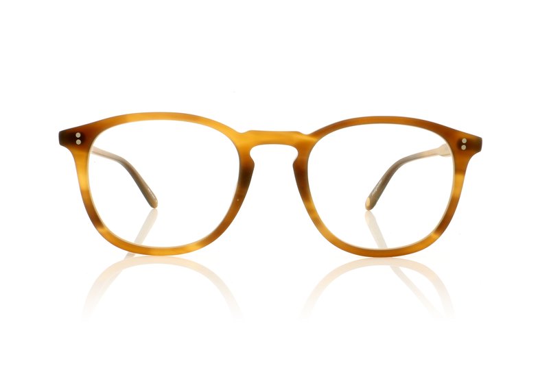 Garrett Leight Kinney 1007 Matte True Demi MTD Glasses - 47mm | 47