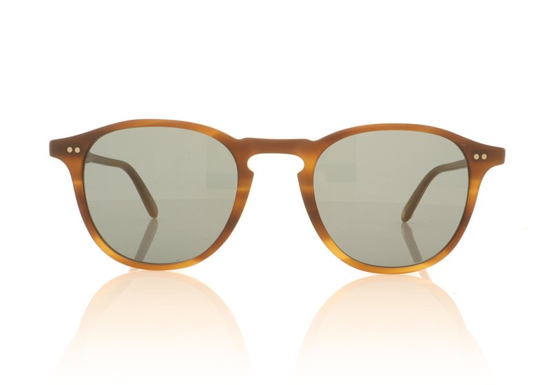 Garrett Leight Hampton 2001 Hampton Saddle Tortoise MSDT Sunglasses - 46mm | 46