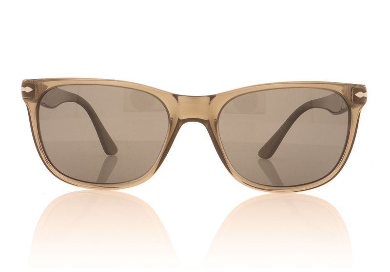 Persol PO3291S Trasparent Taupe Grey 110348 Sunglasses - 57mm | 57