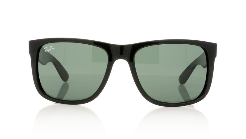 Ray-Ban JUSTIN RB4165 Black 601/71 Sunglasses - 54mm | 54