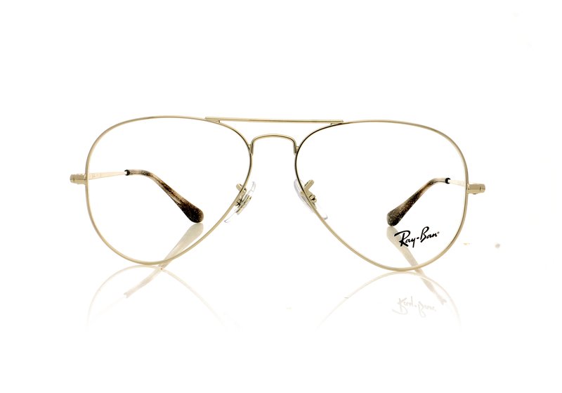 Ray-Ban Aviator 0RX6489 Silver 2501 Glasses - 55mm | 55