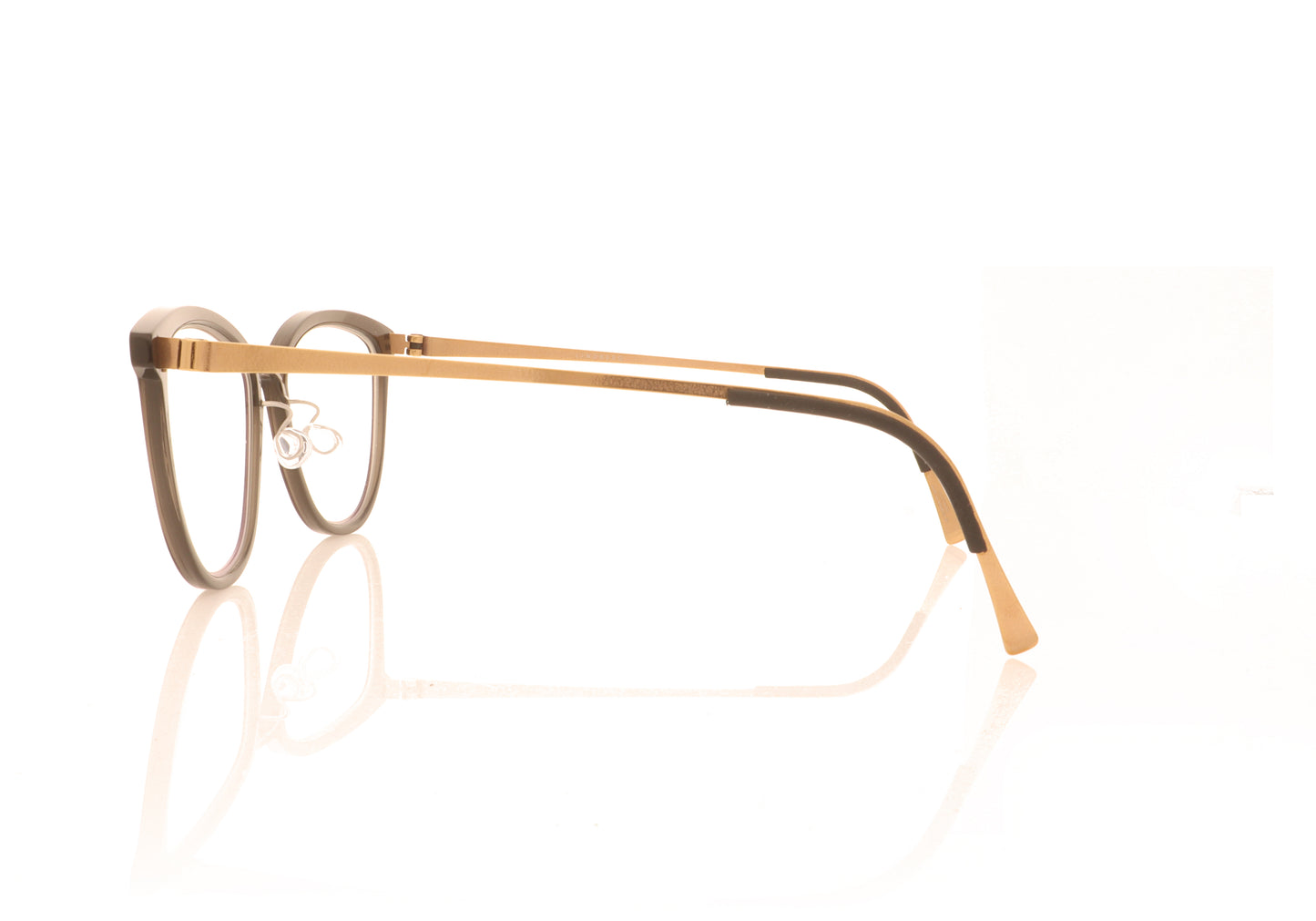Lindberg Acetanium 1178 AK19 PU15 Brown Glasses - Side