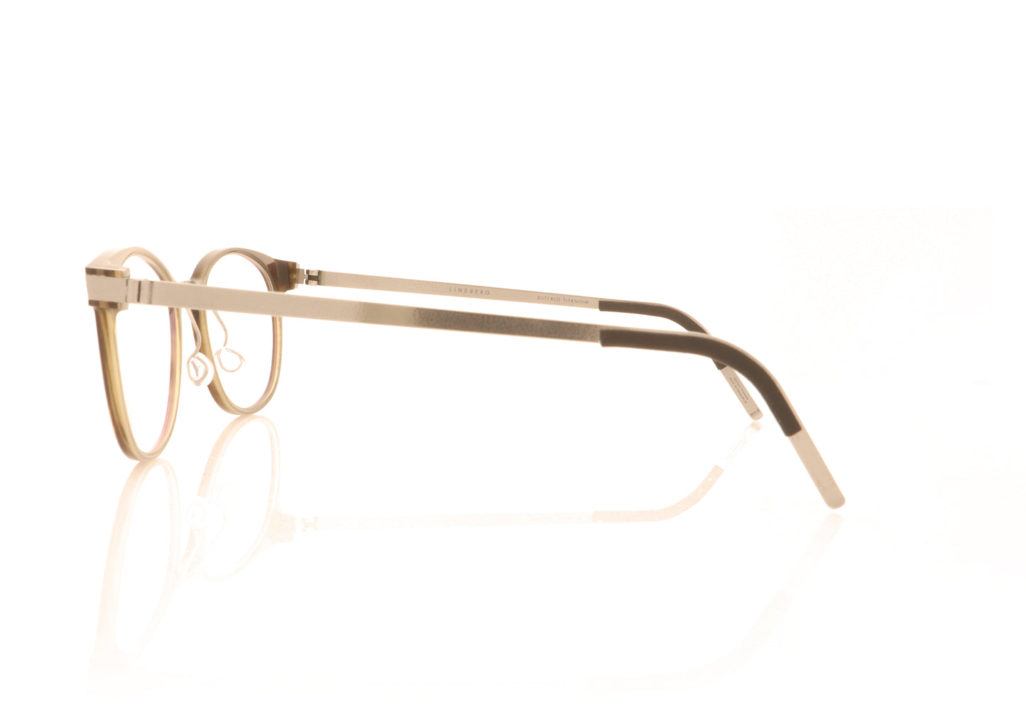 Lindberg buffalo 1818 H18 T407 P10 Brown Glasses - Side