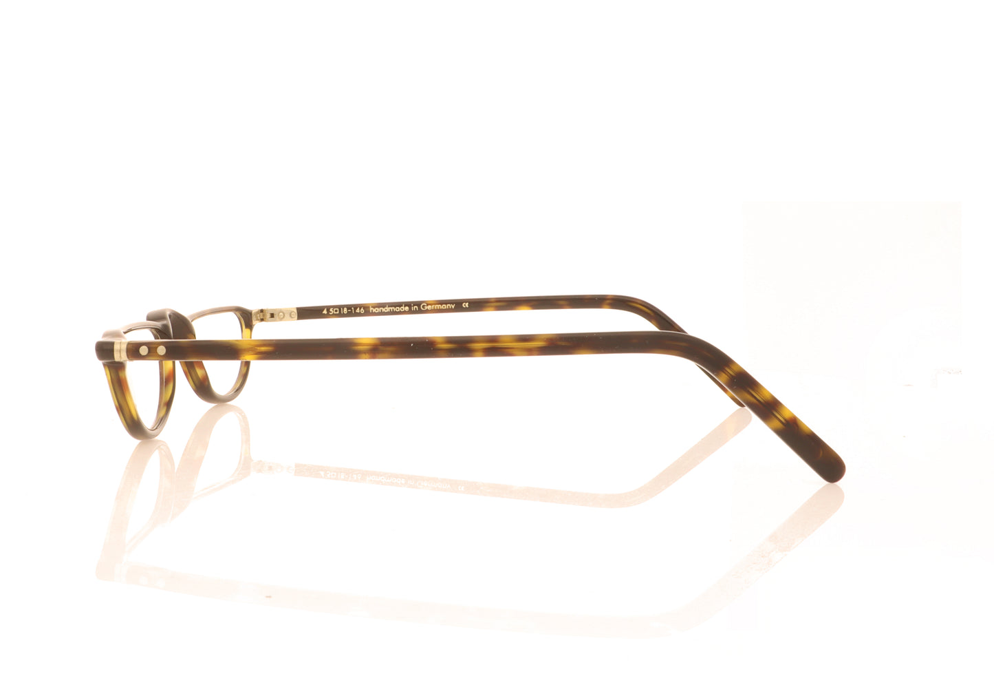 Lunor LU219 DT Dark Tortoise Glasses - Side