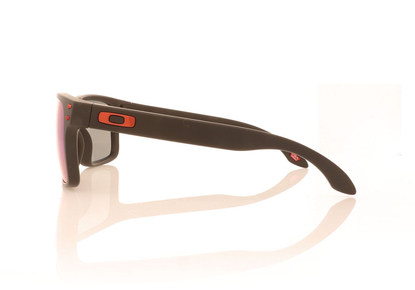 Oakley Holbrook 910236 Matte Black Sunglasses - Side