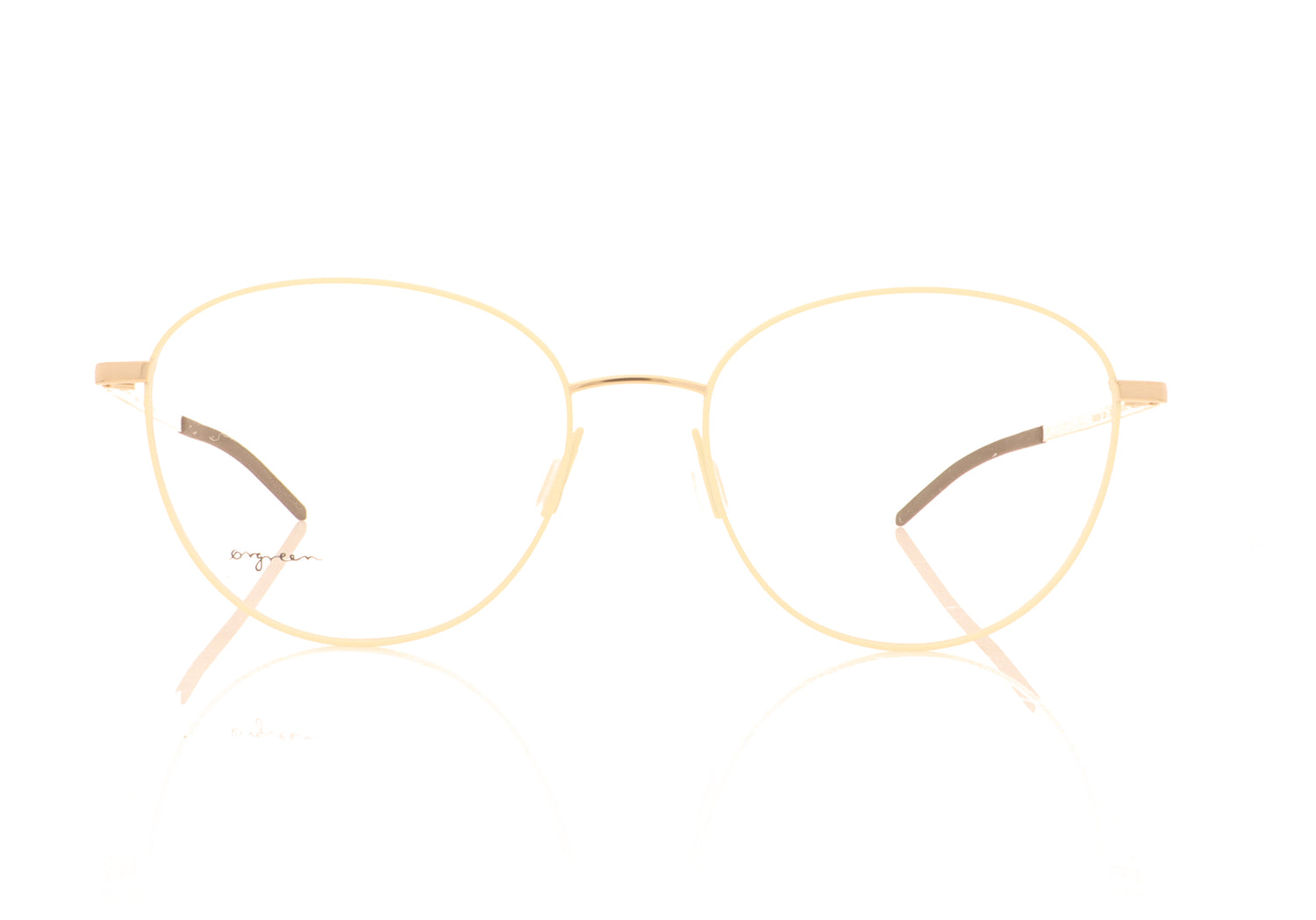 Ørgreen Eastern 1224 Yellow Vanilla Glasses - Front