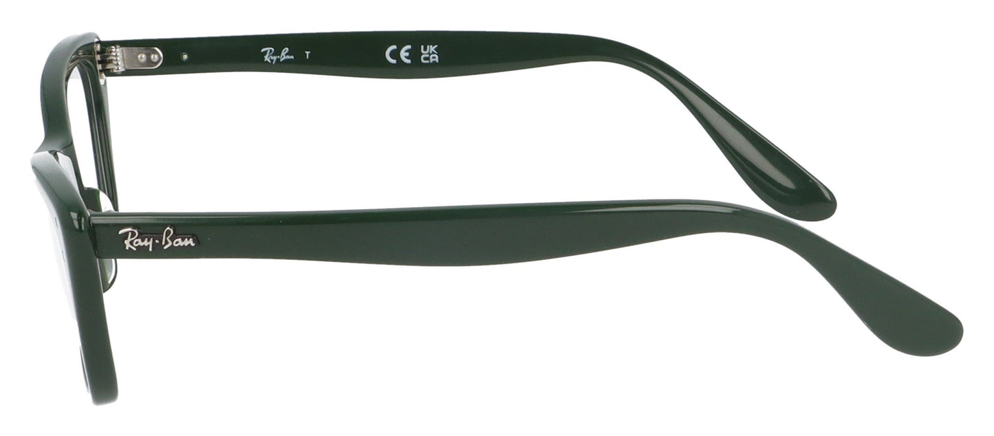 Ray-Ban 0RX5499 8226 Green Glasses - Side