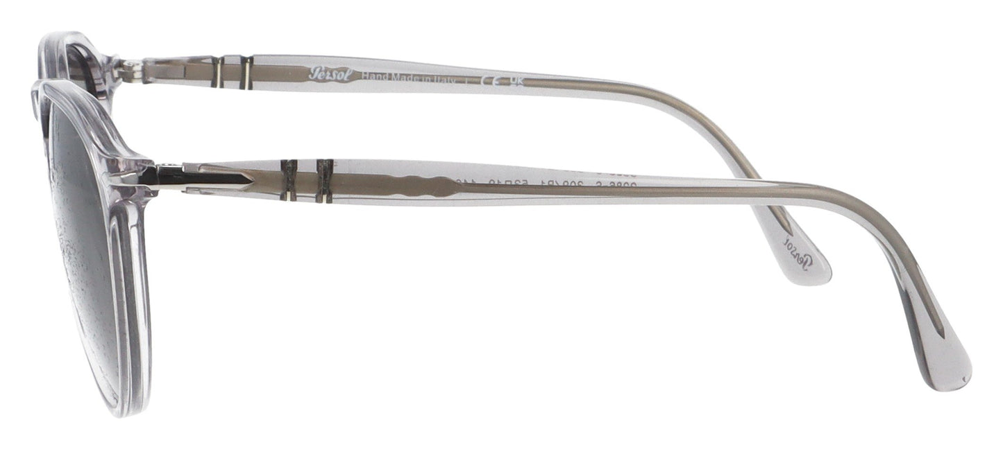 Persol 0PO3286S B1 Crystal Grey Sunglasses - Side