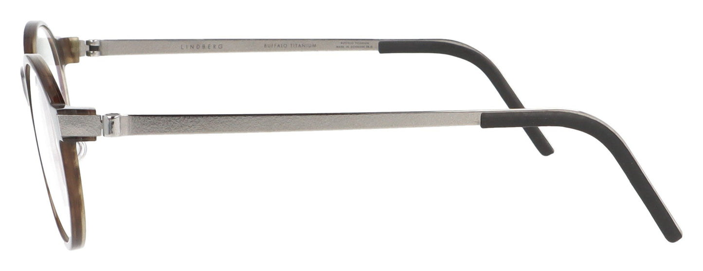 Lindberg buffalo 1823 T207 H18 P10 Medium Brown Glasses - Side