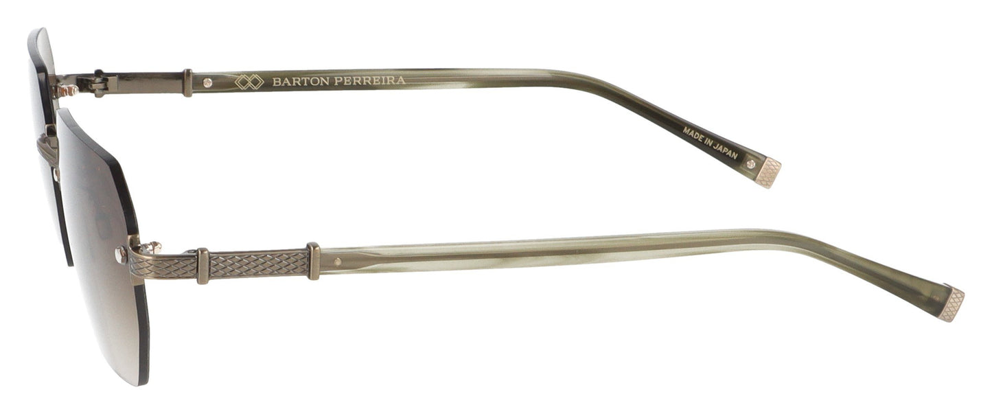 Barton Perreira Jude RES/ANG Antique Gold Sunglasses - Side