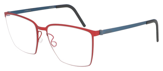 Lindberg Strip 9643 T207 U33 Red Glasses - Angle