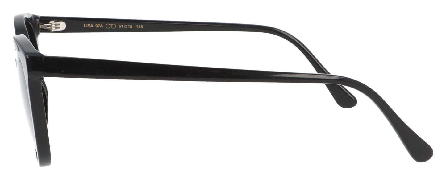 Pagani Lisa 97A Black Sunglasses - Side