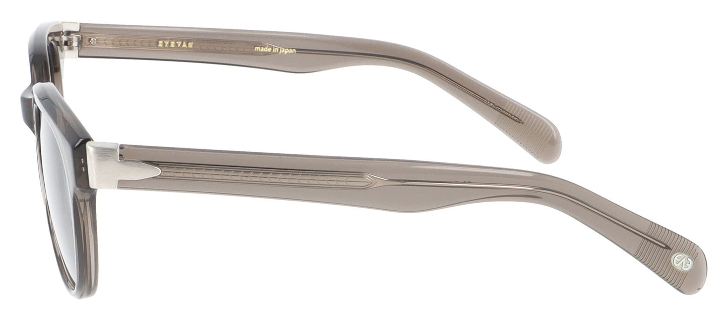 Eyevan 7285 Vadim-E SMKS Smoke Sunglasses - Side