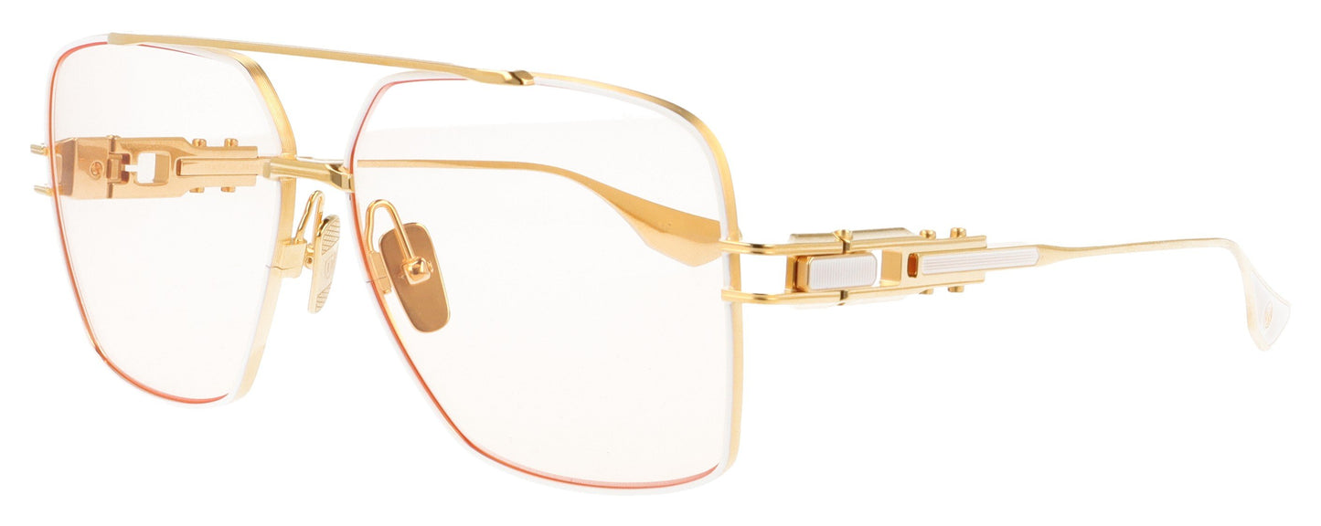 DITA DTS159 04 White Gold Glasses - Angle