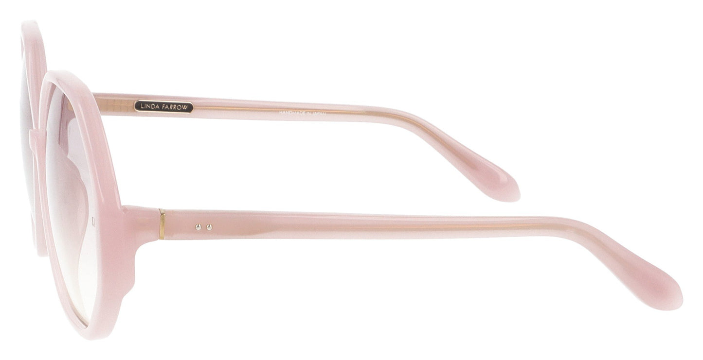 Linda Farrow Paloma C8 Pink Sunglasses - Side