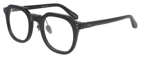 Linda Farrow Fletcher C14 Black Glasses - Angle
