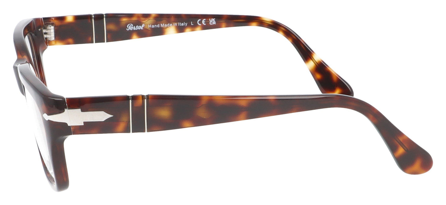 Persol 0PO3301V 24 Havana Glasses - Side