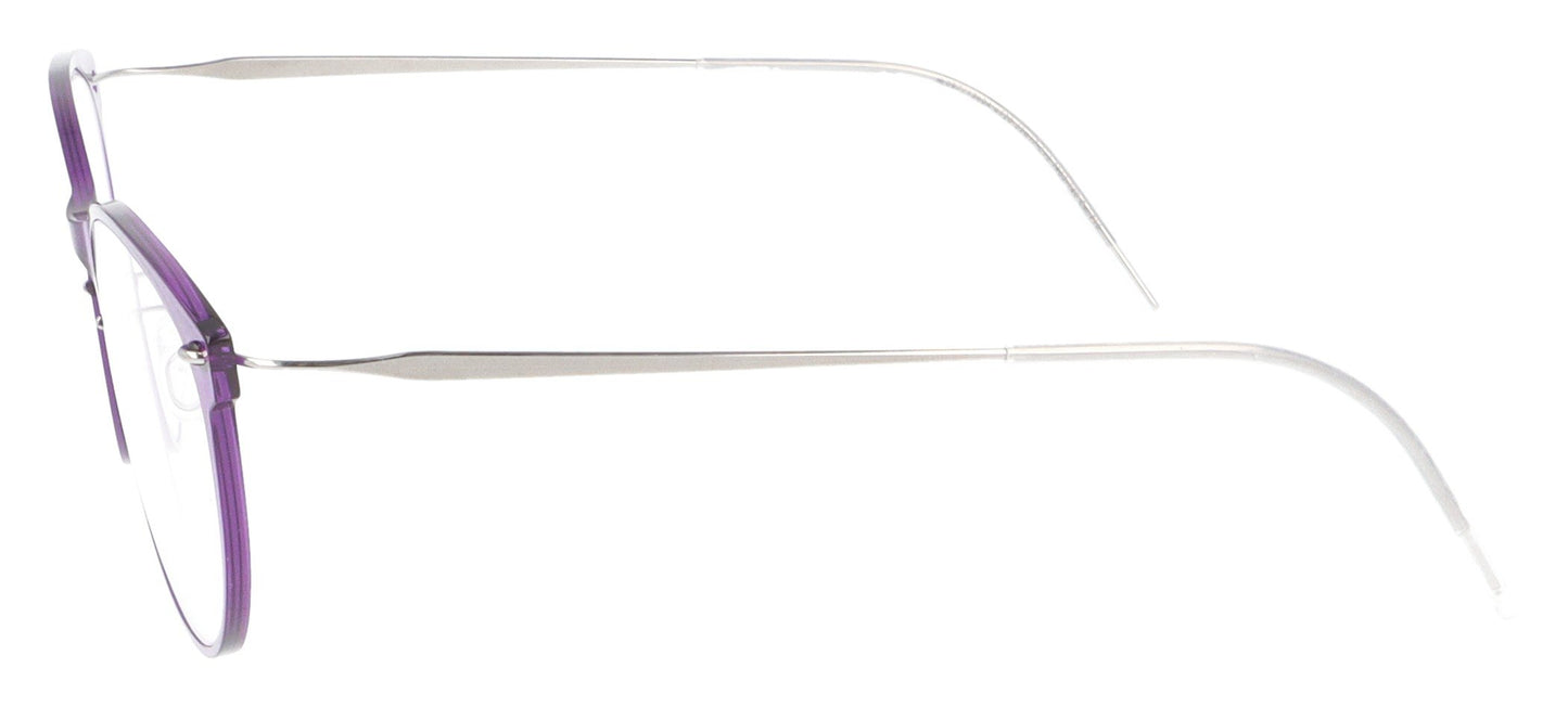 Lindberg n.o.w titanium 6520 C13 P10 Purple Glasses - Side