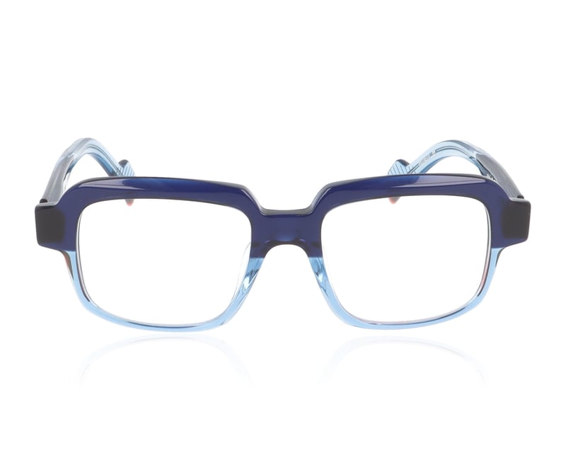 Etnia Barcelona Kevin Clear Blue Orange BLOG Glasses - 51mm | 51