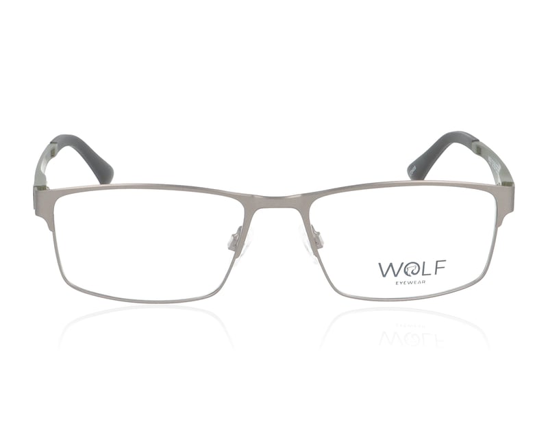 Wolf Eyewear 2034 Gun Green C57 Glasses - 55mm | 55