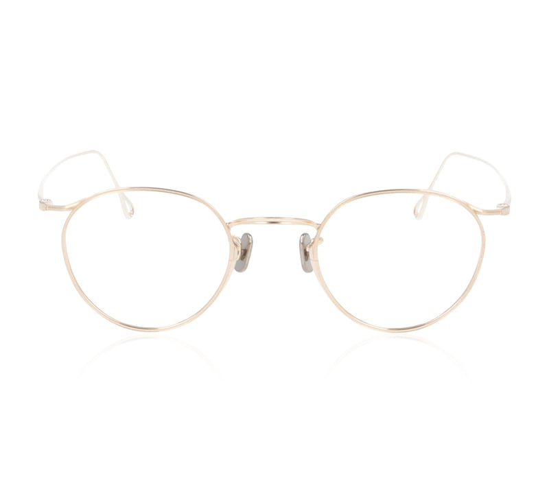 Eyevan 7285 156B Gold 902 Glasses - 46mm | 46