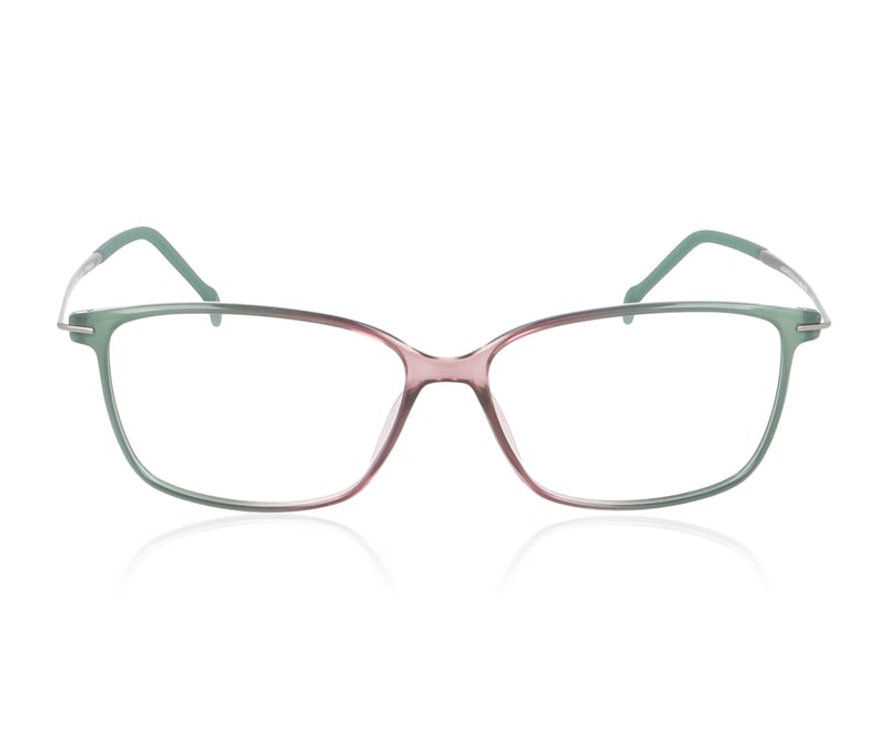 Stepper SI30135 Clear Green Pink F680 Glasses - 54mm | 54