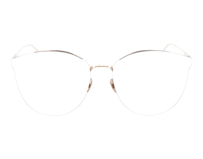 Linda Farrow Calthorpe Brown and Rose Gold C87 Glasses - 51mm | 51