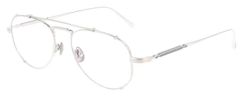 Matsuda M3142 Silver PW Glasses - 52mm | 52