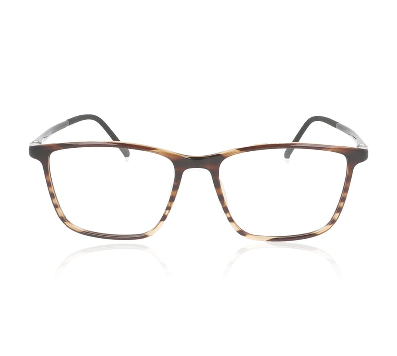 Stepper STS30047 Amber Shell F190 Glasses - 53mm | 53