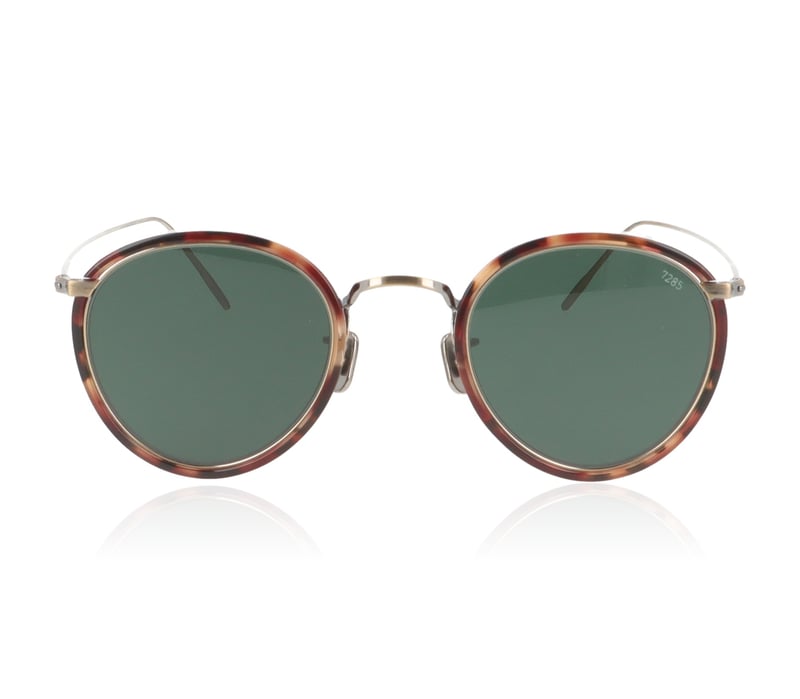 Eyevan 7285 717E Brown Tort Gold 3140 Sunglasses - 46mm | 46