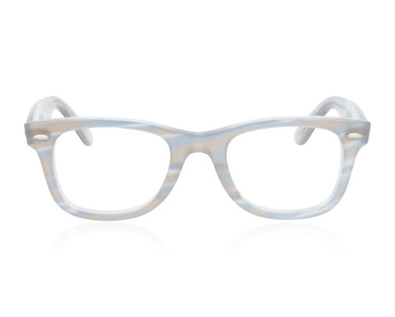 Ray-Ban Wayfarer Ease 0RX4340V Photo Striped Light Blue 8382 Glasses - 50mm | 50