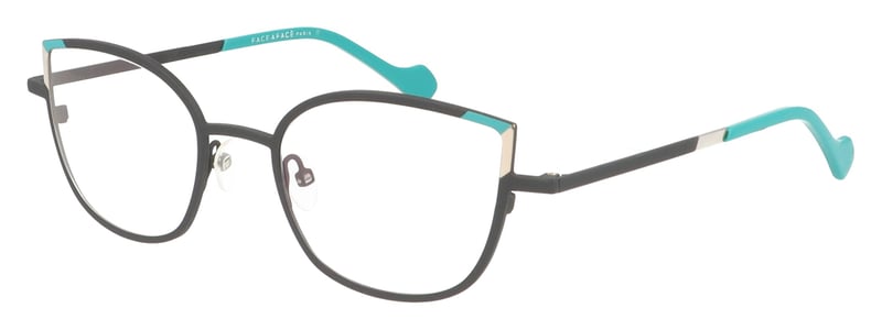 Face à Face Yummi Yummi 1 Black Green TM01 Glasses - 51mm | 51