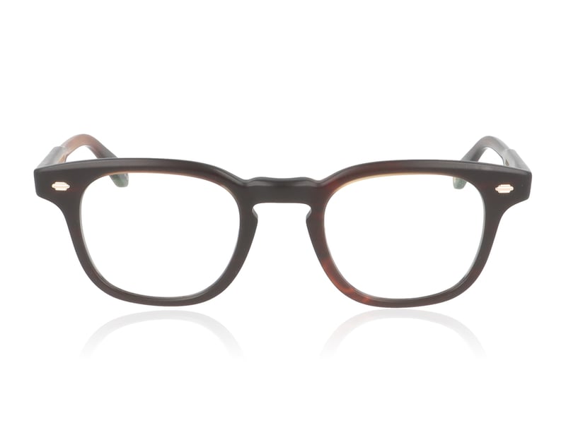 Garrett Leight Sherwood 1154 Brown MRWT Glasses - 47mm | 47