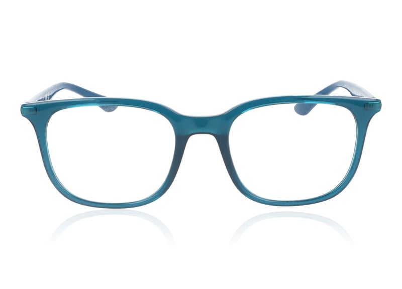 Ray-Ban 0RX7211 Transparent Turquoise 8206 Glasses - 52mm | 52