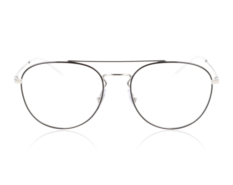 Ray-Ban 0RX6414 Black On Silver 2983 Glasses - 55mm | 55