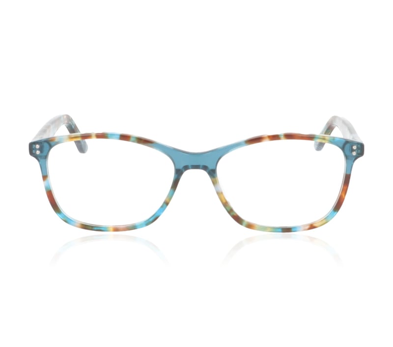 Wolf Eyewear 3101 Brown Blue Mottle C31 Glasses - 51mm | 51