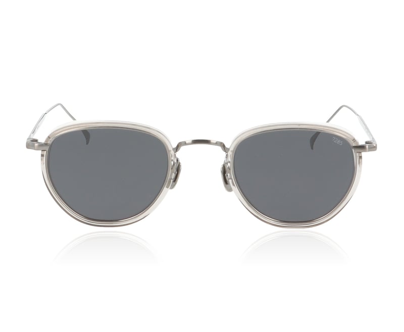 Eyevan 7285 EV797 Clear Grey Gunmetal 346801 Sunglasses - 48mm | 48