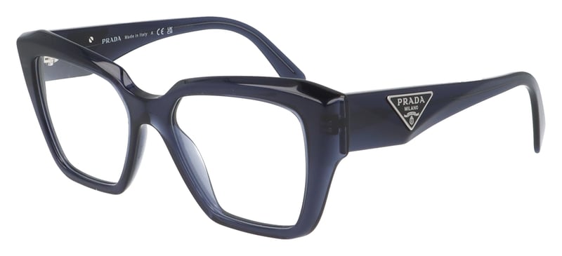 Prada PR 09ZV Blue Transparent 08Q1O1 Glasses - 51mm | 51
