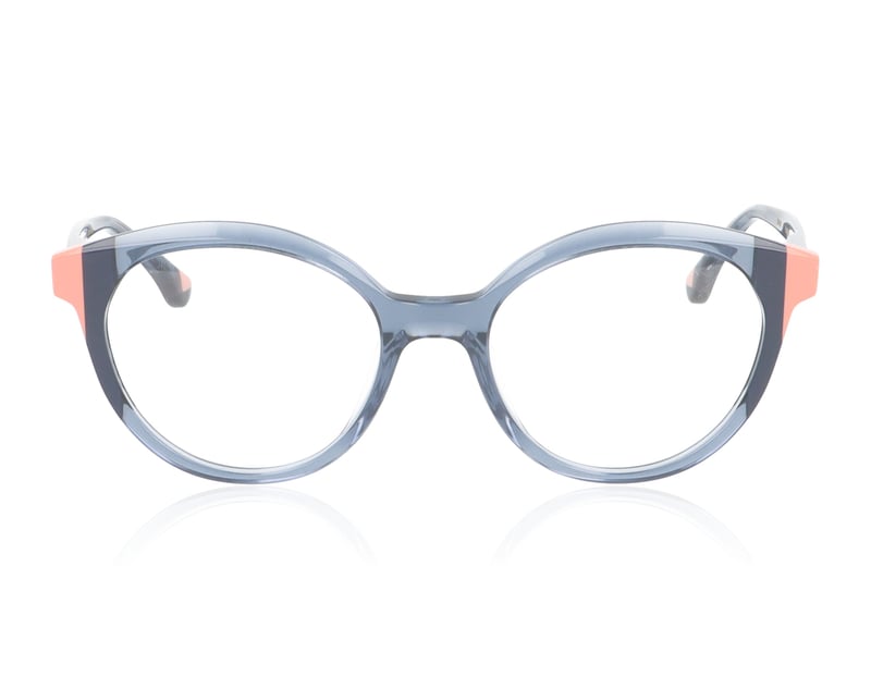 Woodys Fiori Clear Blue Pink 03 Glasses - 51mm | 51