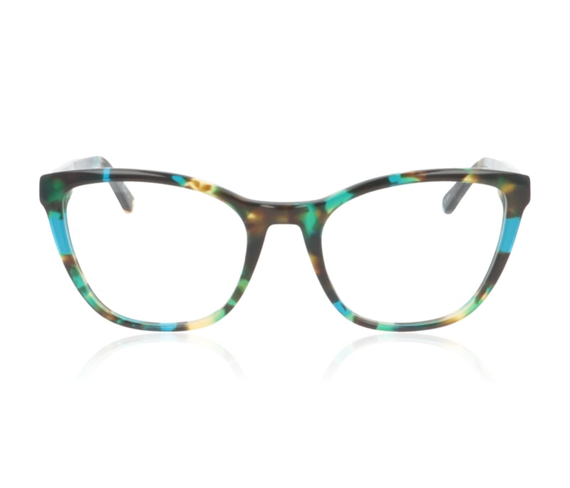 Wolf Eyewear 3173 Teal Multi Tort C73 Glasses - 53mm | 53
