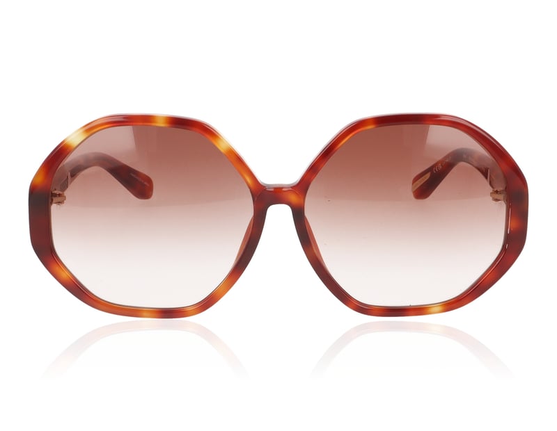 Linda Farrow Paloma Tortoise Mix C3 Sunglasses - 62mm | 62