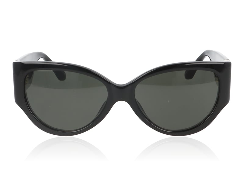 Linda Farrow Connie Black C1 Sunglasses - 58mm | 58