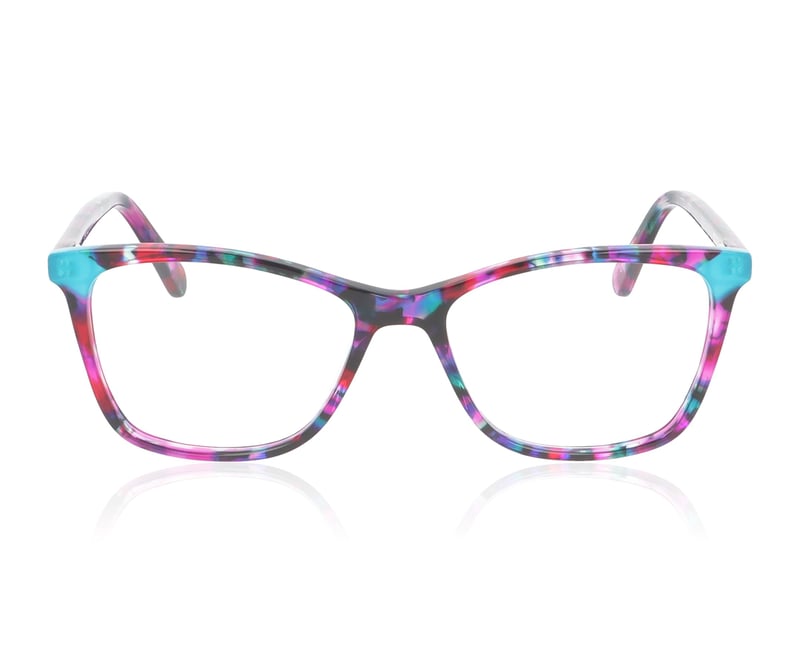 Wolf Eyewear 3145 Purple Blue Green C23 Glasses - 53mm | 53