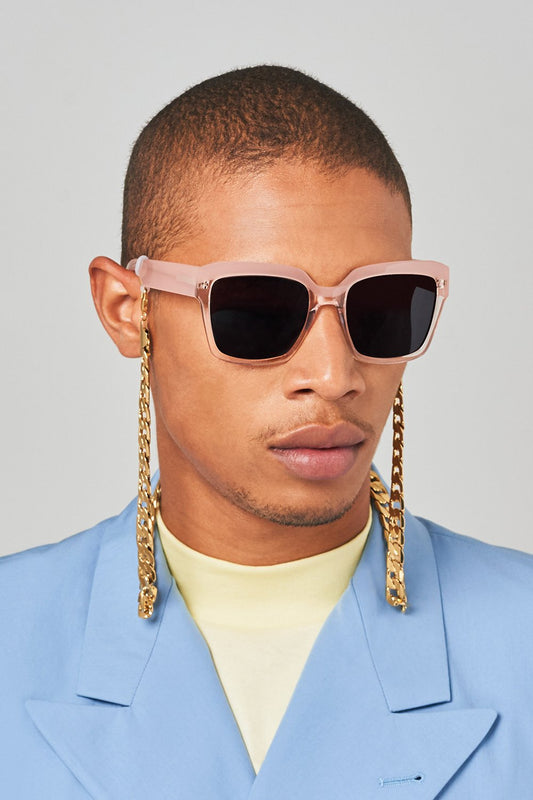 Frame Chain Eyefash YG Yellow Gold Frame Chain