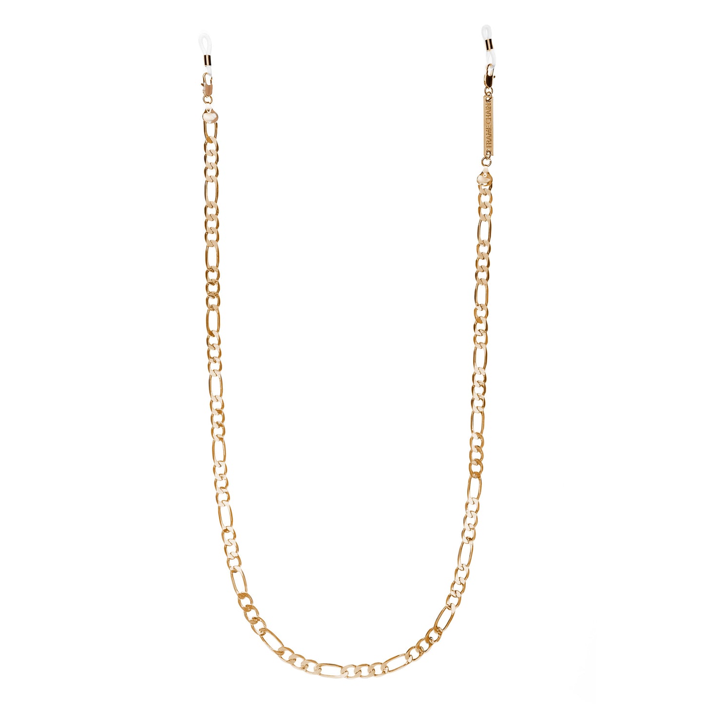 Frame Chain Full Figaro YG Yellow Gold Frame Chain