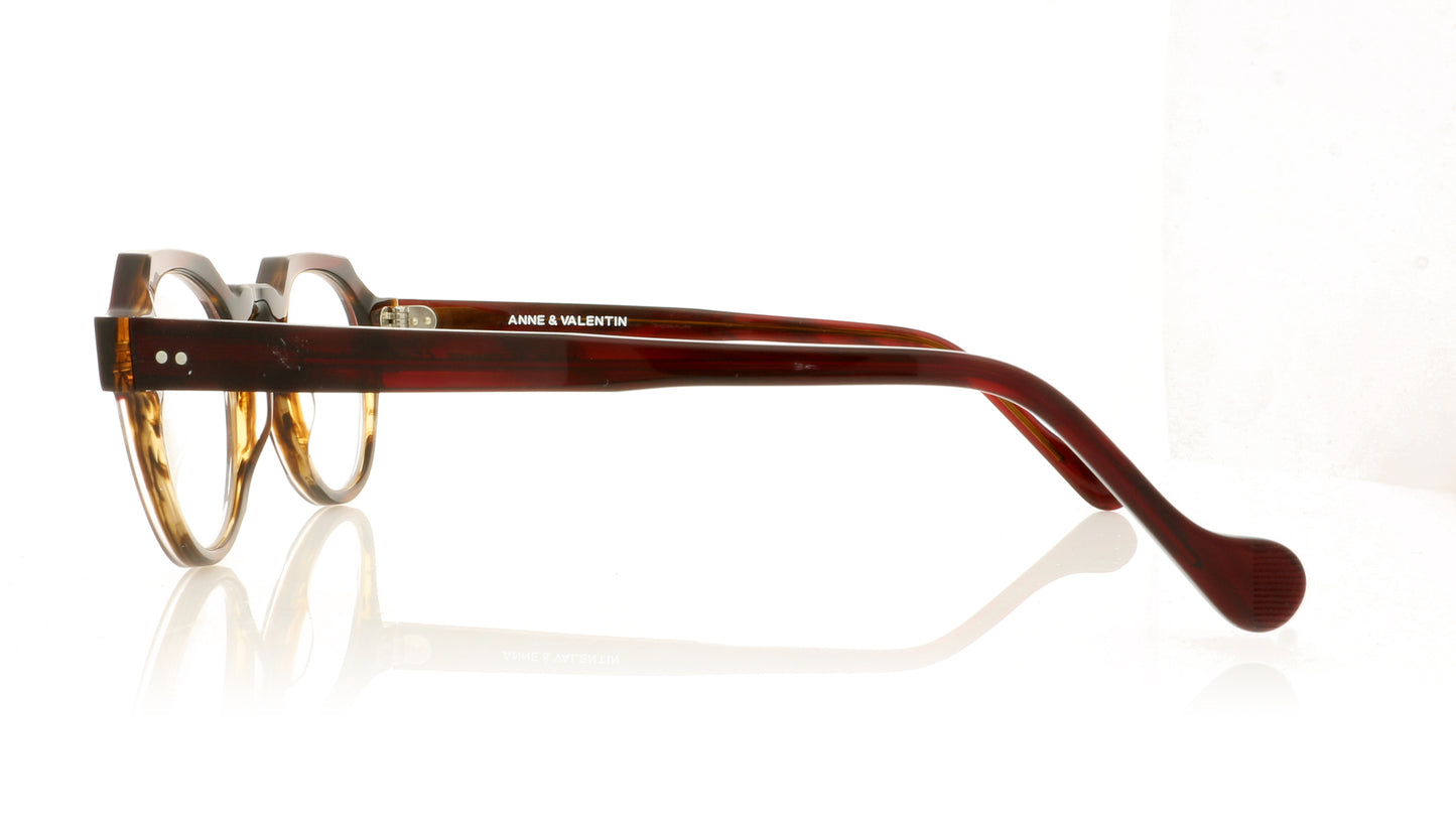 Anne & Valentin Corea 1533 Tortoise Glasses - Side