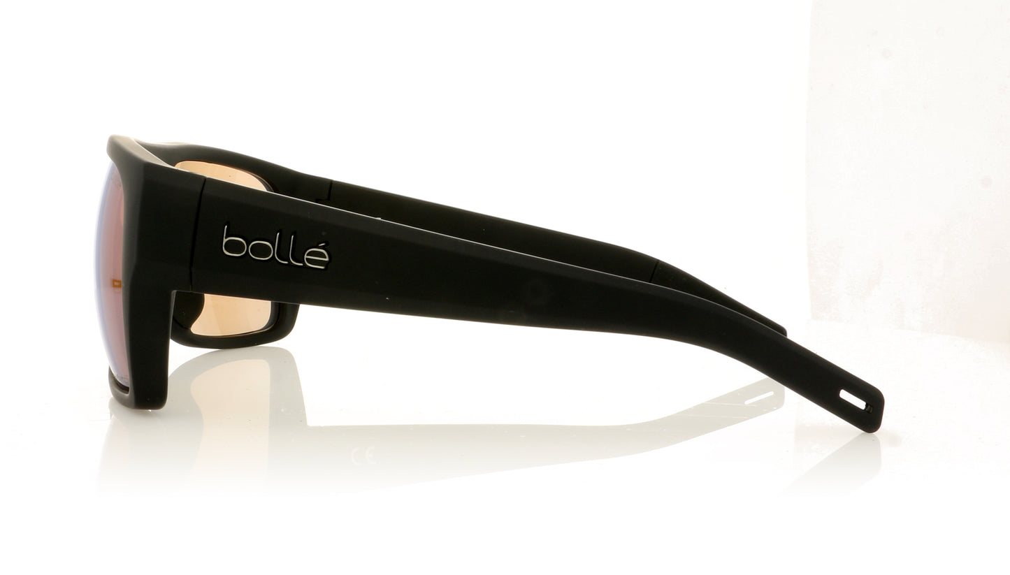 Bollé Falcao 12639 Matte Black Sunglasses - Side