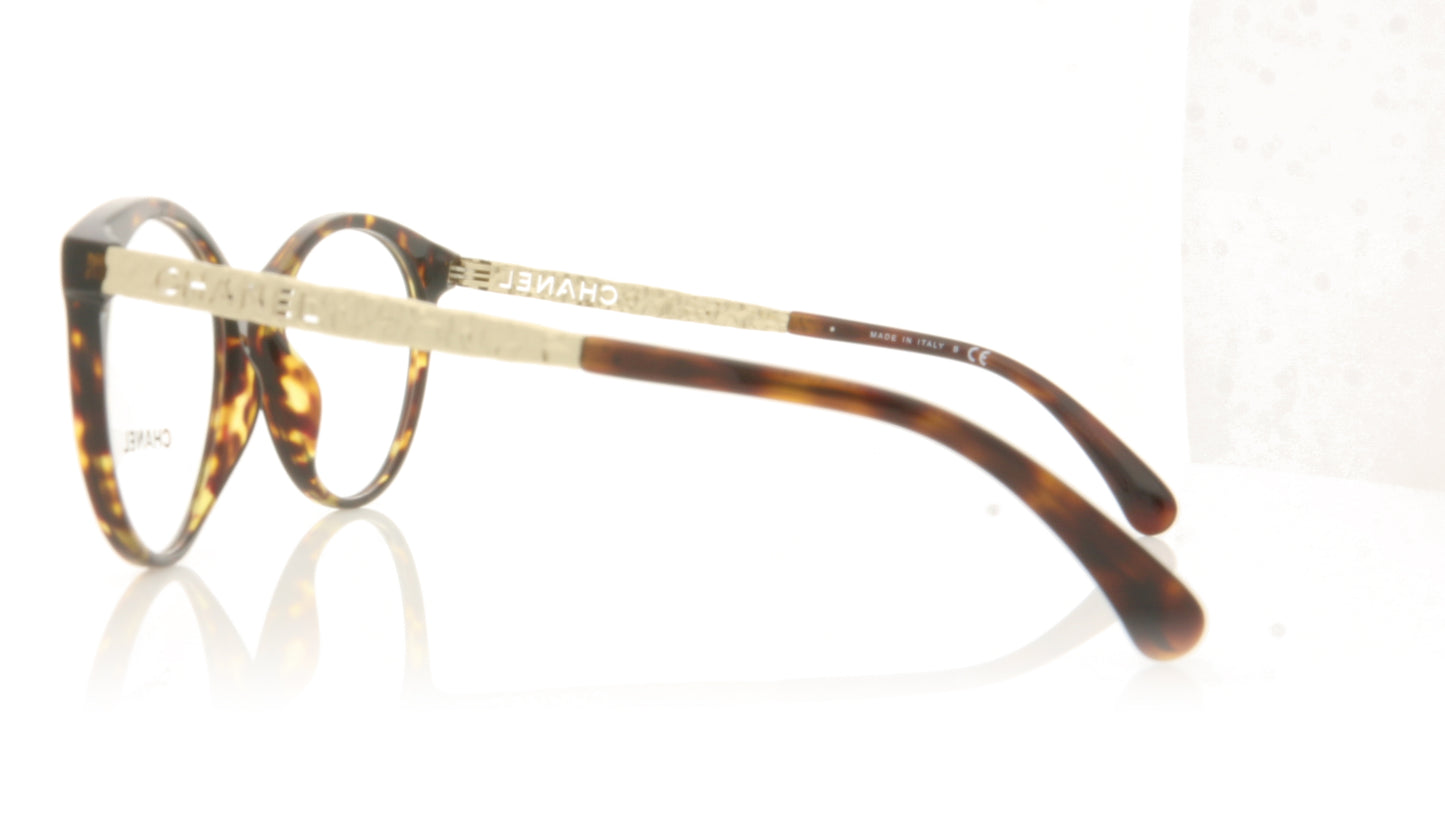 Chanel 0CH3409 C714 Dark Havana Glasses - Side