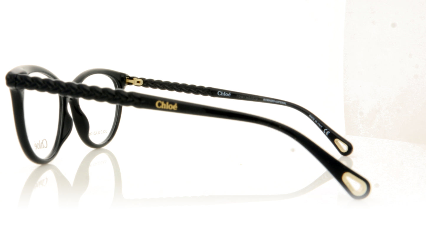 Chloé CH0005O 8 Blue Glasses - Side